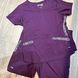 Grey’s Anatomy Purple Scrubs by Barco